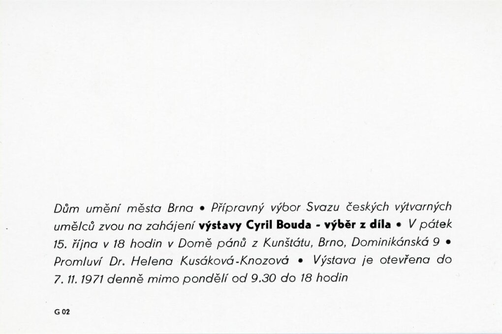 Cyril Bouda, výběr z&nbsp;díla